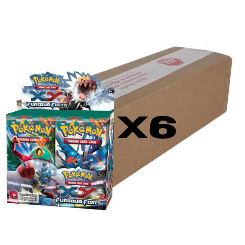Sealed Case Furious Fists Booster Box - XY3