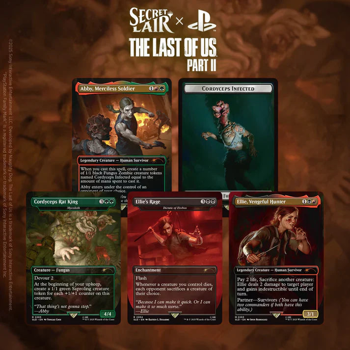 MTG Secret Lair - The Last of Us Part II (Non-Foil)