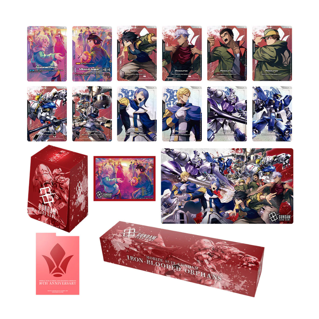 Gundam Card Game - PB02 Premium Accessory Set - Mobile Suit Gundam Iron-Blooded Orphans