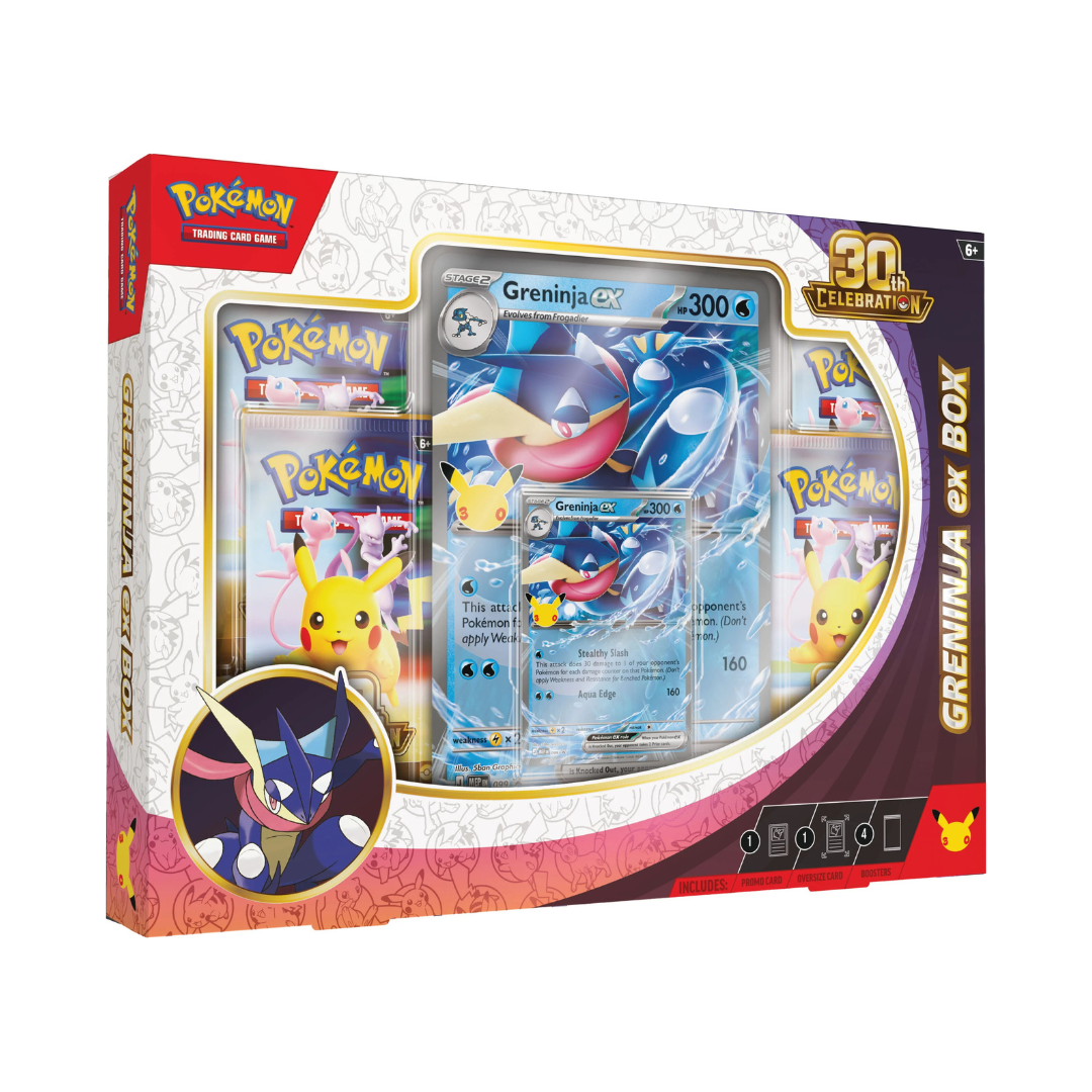 30th Celebration Pokemon ex Box - Greninja Ex (Pre Order)