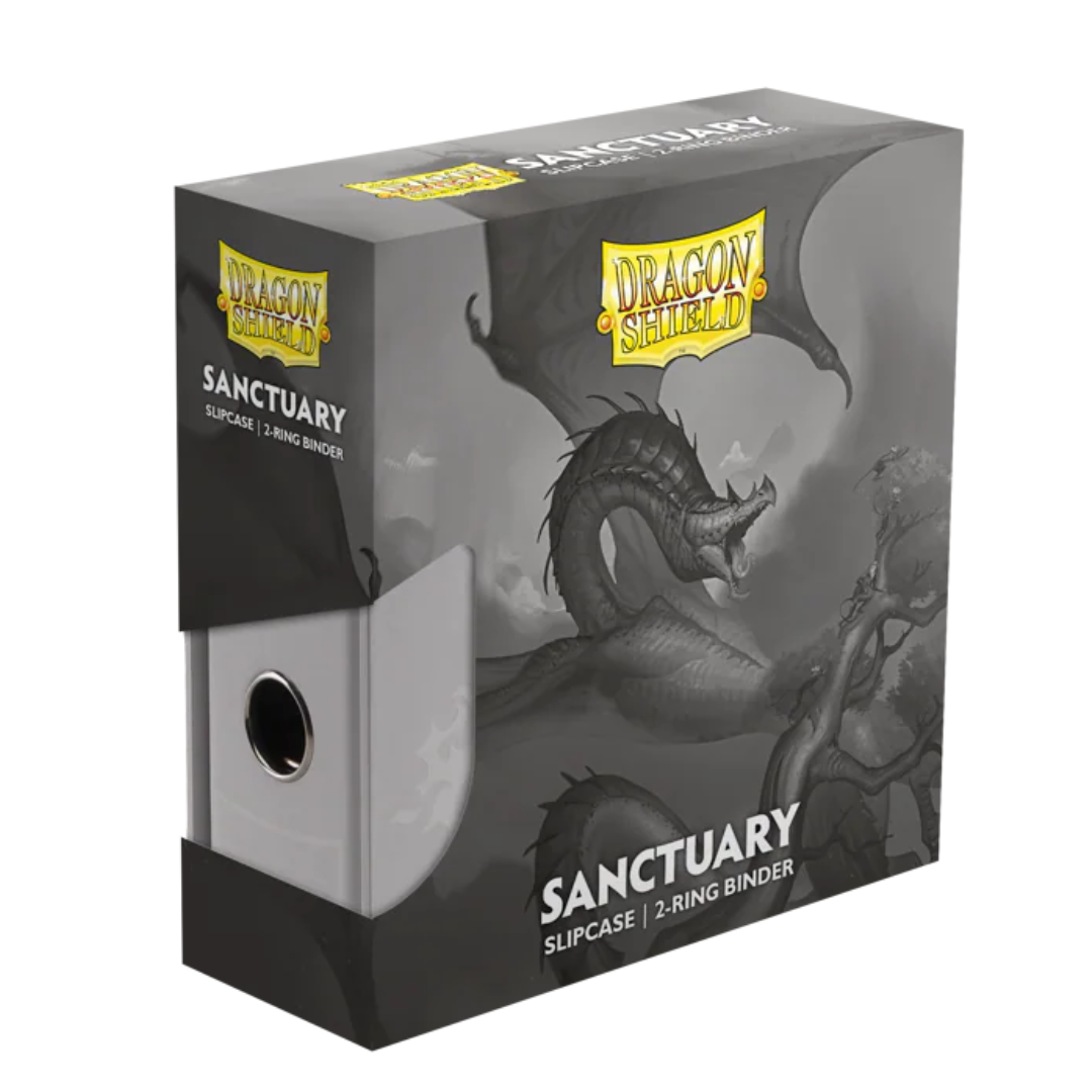 Dragon Shield Sanctuary - Slipcase 2-Ring Binder - White