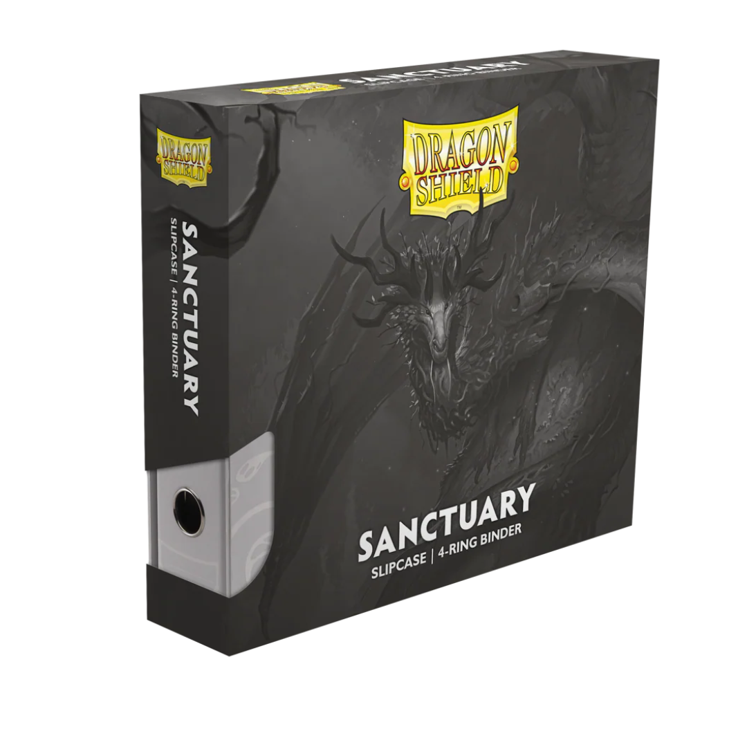 Dragon Shield Sanctuary - Slipcase 4-Ring Binder - White