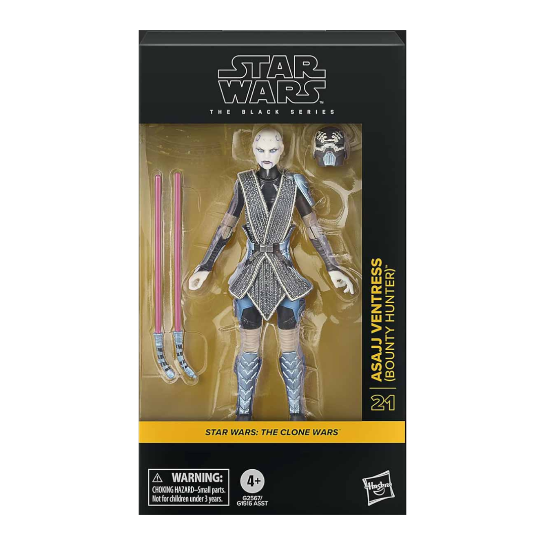 Star Wars The Black Series 6 Inch Action Figure (2026 Wave 1) - Asajj Ventress Bounty Hunter #21