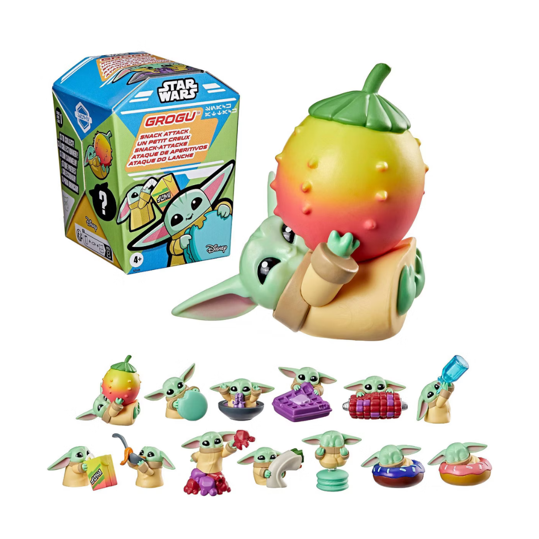 Star Wars Grogu Snack Attack 1.5" Mystery Figure, Series 1