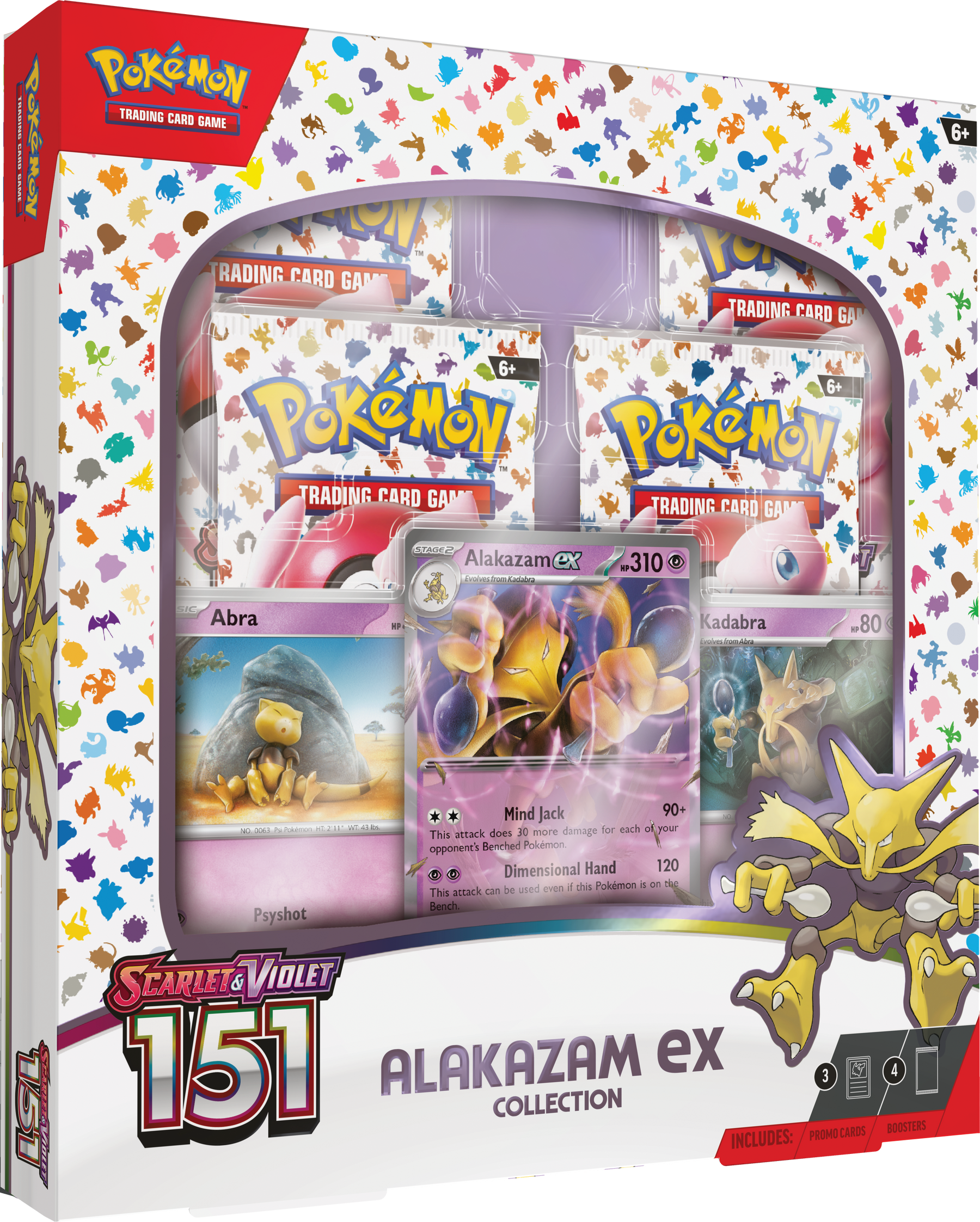 Pokemon Scarlet & Violet 151: Alakazam Ex Collection