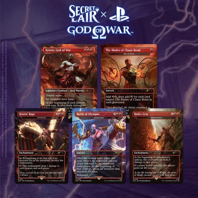 MTG Secret Lair - God of War: Greek (Non-Foil)