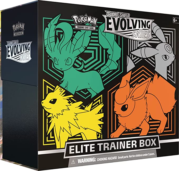 Pokemon- Evolving Skies Elite Trainer Box UPC0820650808944