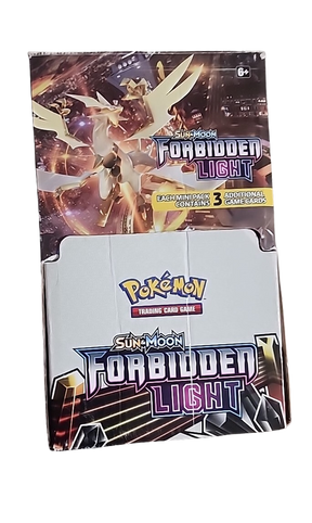 Sealed Case Forbidden Light 3 cards packs