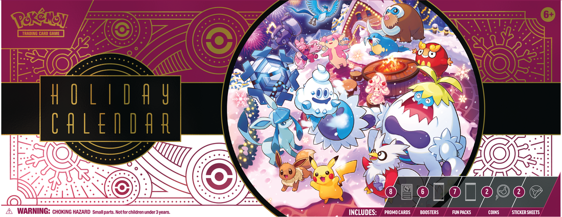 POKEMON- HOLIDAY CALENDAR 2025 Advent