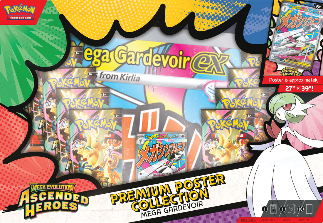 POKEMON- ASCENDED HEROES PREMIUM POSTER COLLECTION