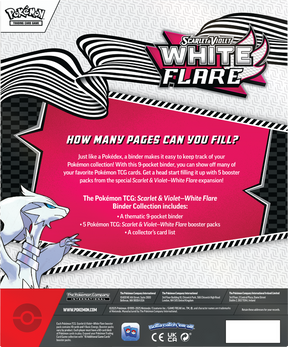 Pokemon Scarlet & Violet - White Flare Binder Collection