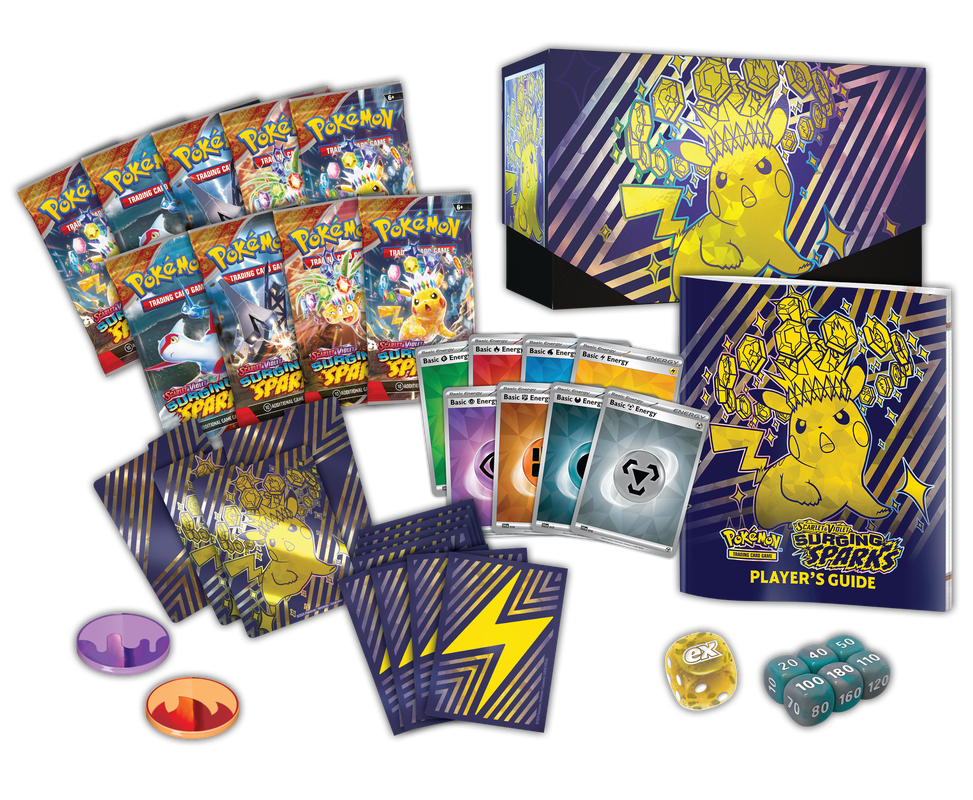 Pokemon Scarlet & Violet: Surging Sparks Elite Trainer Box
