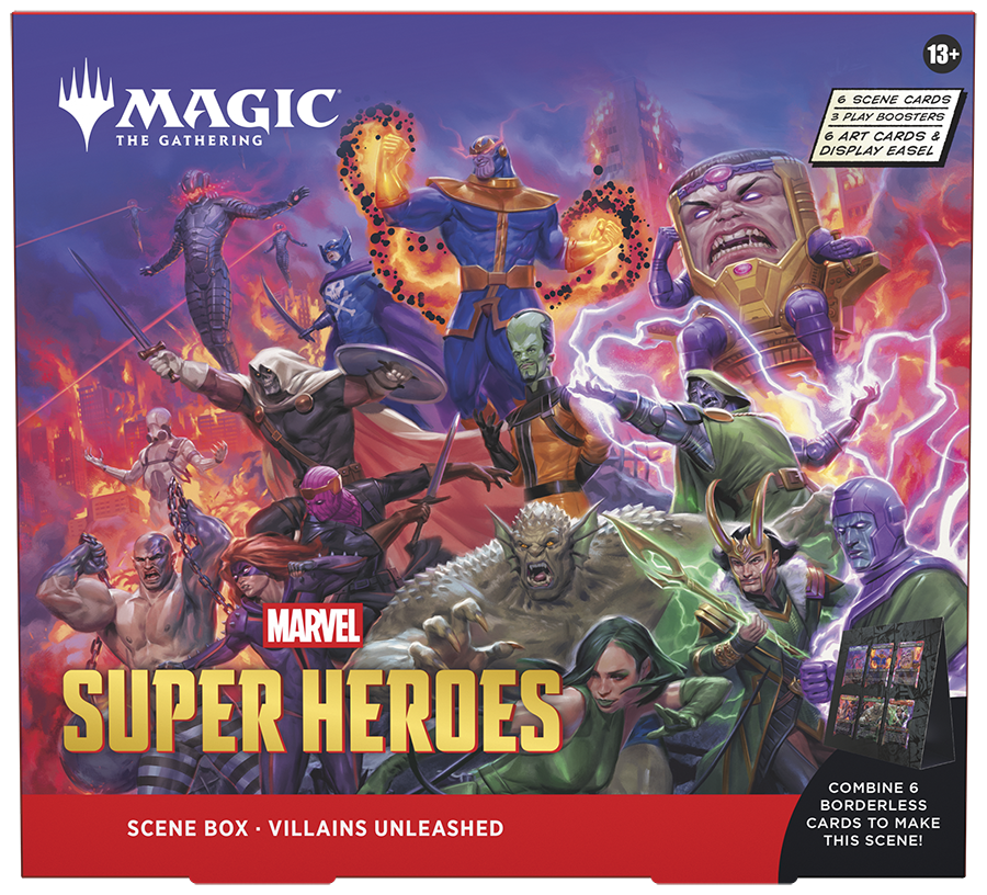 Magic the Gathering - Marvel Super Heroes Scene Box - Villains Unleashed
