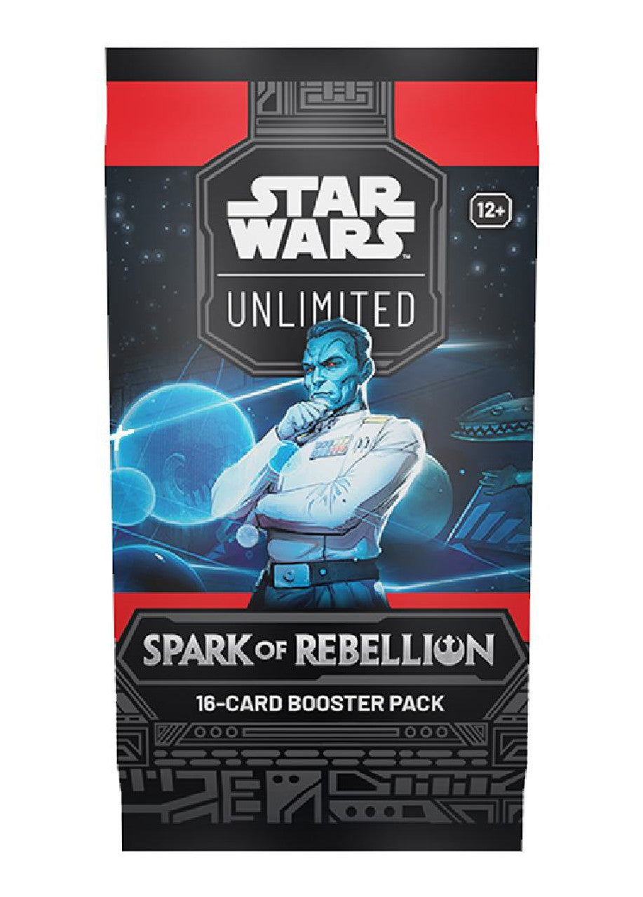 STAR WARS UNLIMITED- SPARK OF REBELLION - DRAFT BOOSTER pack