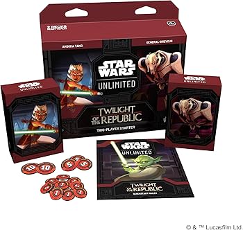 STAR WARS UNLIMITED- Twilight of the Republic - TWO PLAYER STARTER DECK